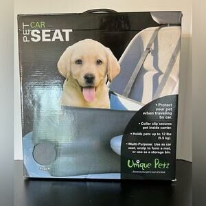 UNIQUE PETZ “PET CAR SEAT” NIB